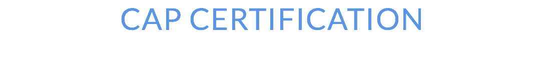 CaP CERTIFICATION