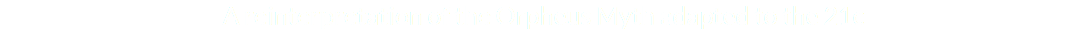 A reinterpretation of the Orpheus Myth adapted to the 21c